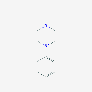 molecular formula C11H18N2 B156891 1-Cyclohexa-1,3-dien-1-YL-4-methylpiperazine CAS No. 135712-28-6