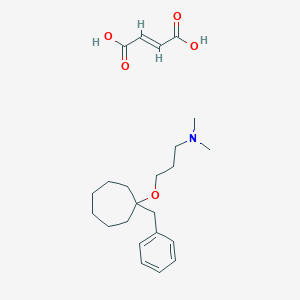 molecular formula C23H35NO5 B156894 Bencyclane fumarate CAS No. 14286-84-1