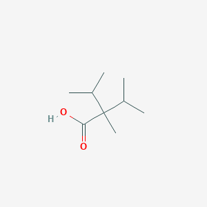 molecular formula C9H18O2 B156904 2,3-Dimethyl-2-(propan-2-yl)butanoic acid CAS No. 23119-04-2