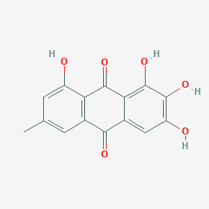 molecular formula C15H10O6 B156907 7-羟基大黄素 CAS No. 10228-40-7