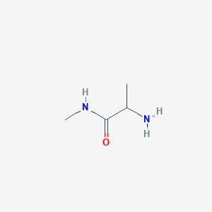 molecular formula C4H10N2O B156908 2-Amino-N-methylpropanamide CAS No. 32012-12-7