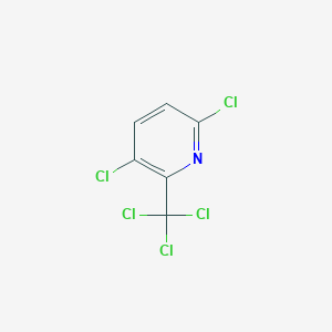 molecular formula C6H2Cl5N B156922 3,6-Dichloro-2-(trichloromethyl)pyridine CAS No. 1817-13-6