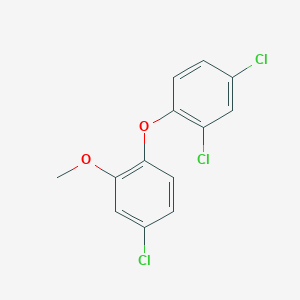 molecular formula C13H9Cl3O2 B015693 Methyl triclosan CAS No. 4640-01-1