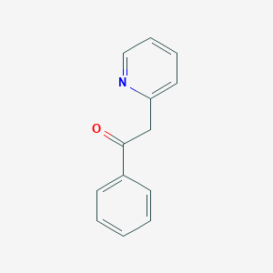 molecular formula C13H11NO B156941 1-Phenyl-2-(pyridin-2-yl)ethan-1-one CAS No. 1620-53-7