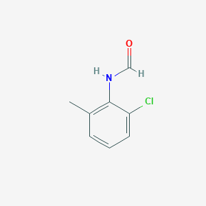 molecular formula C8H8ClNO B156945 N-(2-Chloro-6-methylphenyl)formamide CAS No. 10113-37-8