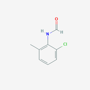 molecular formula C8H8ClNO B156945 2-Chloro-6-methylphenylformamide CAS No. 10113-37-8