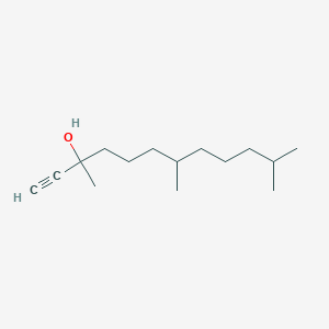 molecular formula C15H28O B156947 3,7,11-Trimethyl-1-dodecyn-3-ol CAS No. 1604-35-9