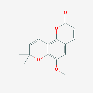 molecular formula C15H14O4 B015695 布雷林 CAS No. 6054-10-0