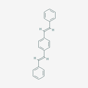 molecular formula C22H18 B156952 1,4-双[(E)-2-苯乙烯基]苯 CAS No. 1608-41-9