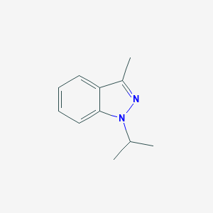 molecular formula C11H14N2 B156963 1-Isopropyl-3-methyl-1H-indazole CAS No. 128364-68-1