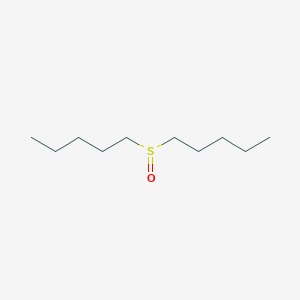 molecular formula C10H22OS B156967 Diamyl sulfoxide CAS No. 1986-90-9