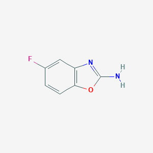 molecular formula C7H5FN2O B156980 5-Fluorobenzo[d]oxazol-2-amine CAS No. 1682-39-9