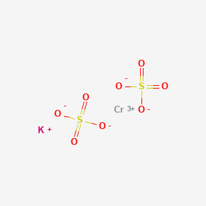 molecular formula CrKO8S2 B156981 Chromium potassium sulfate CAS No. 10141-00-1