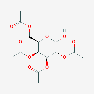 molecular formula C14H20O10 B015699 2,3,4,6-tetra-O-acetyl-D-galactopyranose CAS No. 47339-09-3