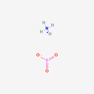 molecular formula H4INO3 B156991 Ammonium iodate CAS No. 13446-09-8