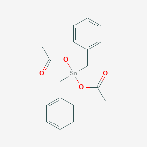 molecular formula C18H20O4Sn B156994 Diacetoxydibenzylstannane CAS No. 10113-34-5