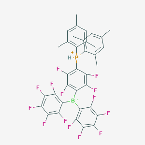 molecular formula C36H23BF14P B156997 CID 11974406 CAS No. 918824-12-1
