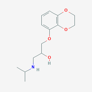 molecular formula C14H21NO4 B157002 Benzodixine CAS No. 1843-82-9