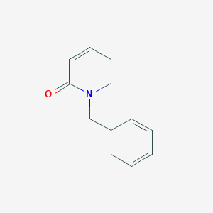 molecular formula C12H13NO B157007 1-Benzyl-5,6-dihydropyridin-2(1H)-one CAS No. 128773-72-8