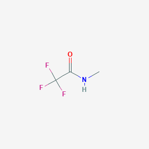 molecular formula C3H4F3NO B157008 N-Methyl-2,2,2-trifluoroacetamide CAS No. 815-06-5