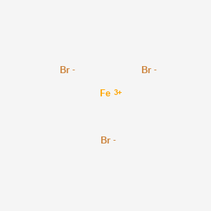 molecular formula Br3Fe B157015 Ferric bromide CAS No. 10031-26-2
