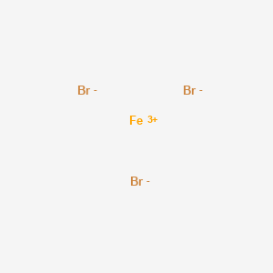 molecular formula Br3Fe B157015 Iron tribromide CAS No. 10031-26-2