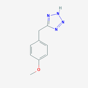 molecular formula C9H10N4O B157016 5-(4-Methoxy-benzyl)-2H-tetrazole CAS No. 132372-75-9