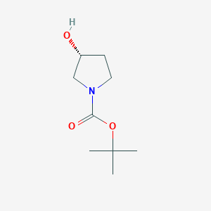 molecular formula C9H17NO3 B157017 (R)-1-N-Boc-3-hydroxypyrrolidine CAS No. 109431-87-0