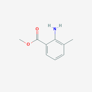 molecular formula C9H11NO2 B157021 Methyl 2-amino-3-methylbenzoate CAS No. 22223-49-0