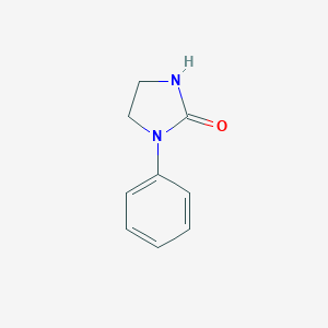 molecular formula C9H10N2O B157022 1-苯基咪唑烷-2-酮 CAS No. 1848-69-7