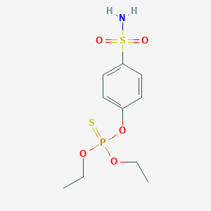 4-Diethoxyphosphinothioyloxybenzenesulfonamide