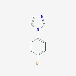 molecular formula C9H7BrN2 B157041 1-(4-Bromophenyl)imidazole CAS No. 10040-96-7
