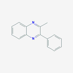 molecular formula C15H12N2 B157063 2-Methyl-3-phenylquinoxaline CAS No. 10130-23-1