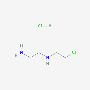 molecular formula C4H12Cl2N2 B157065 N-2-Chloroethyl ethylenediamine hydrochloride CAS No. 5590-29-4