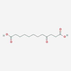 molecular formula C12H20O5 B157072 4-氧代十二二酸 CAS No. 30828-09-2