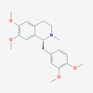 molecular formula C21H27NO4 B157075 (R)-laudanosine CAS No. 85-63-2