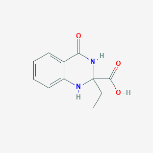 2-Ethyl-4-oxo-1,2,3,4-tetrahydroquinazoline-2-carboxylic acid