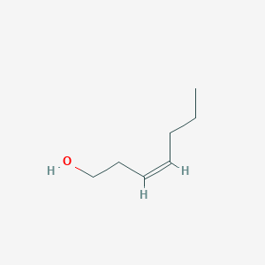 molecular formula C7H14O B157115 cis-3-Hepten-1-ol CAS No. 1708-81-2