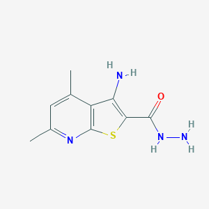 3-Amino-4,6-dimethylthieno[2,3-b]pyridine-2-carbohydrazide