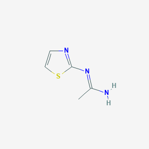 N-(thiazol-2-yl)acetimidamide