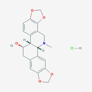 molecular formula C20H20ClNO5 B157154 Chelidonine hydrochloride CAS No. 4312-31-6