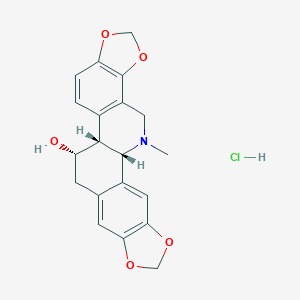 molecular formula C20H20ClNO5 B157154 Chelidonine, hydrochloride CAS No. 4312-31-6