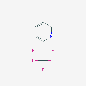 molecular formula C7H4F5N B157163 2-(Pentafluoroethyl)pyridine CAS No. 1744-46-3