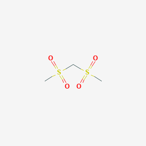 molecular formula C3H8O4S2 B157166 Bis(methylsulfonyl)methane CAS No. 1750-62-5