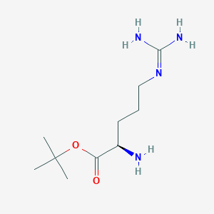 molecular formula C10H22N4O2 B157170 D-Arginine 1,1-Dimethylethyl Ester CAS No. 130752-28-2