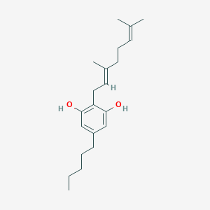 molecular formula C21H32O2 B157186 Cannabigerol CAS No. 25654-31-3