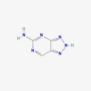 molecular formula C4H4N6 B157187 6H-[1,2,3]Triazolo[4,5-d]pyrimidin-5-amine CAS No. 10179-84-7