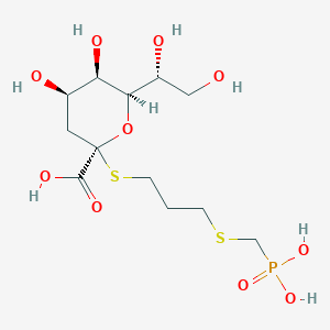 molecular formula C12H23O10PS2 B157196 beta-Kdo thioglycoside CAS No. 131853-21-9
