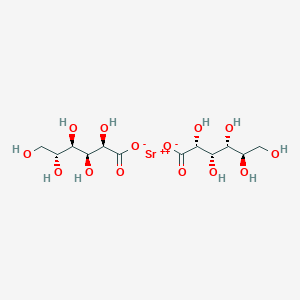 molecular formula C12H22O14Sr B157204 Strontium gluconate CAS No. 10101-21-0