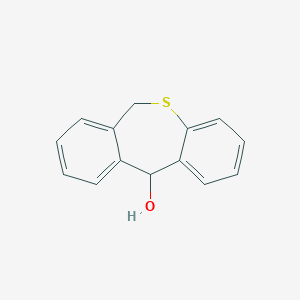 molecular formula C14H12OS B157215 6,11-Dihydrodibenzo[b,e]thiepin-11-ol CAS No. 1745-46-6